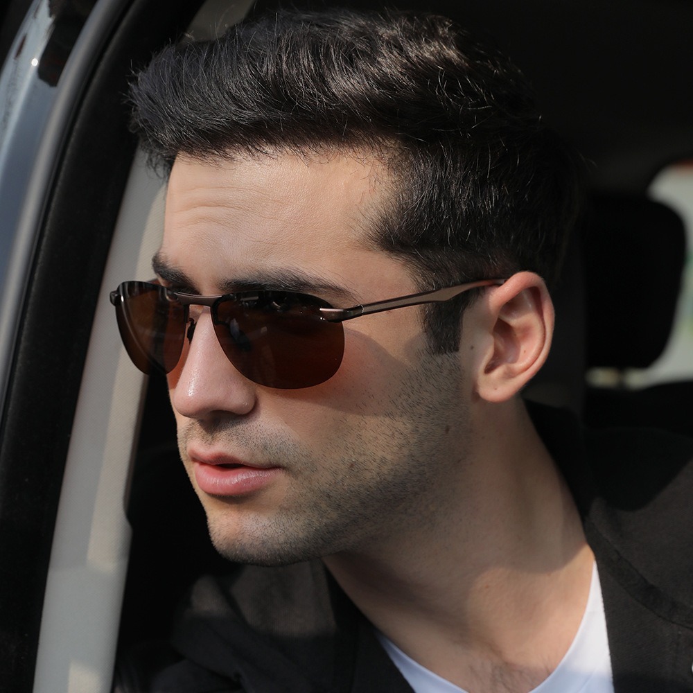 New aluminum magnesium men's polarized drivers sunglasses, driving glasses, sports glasses designer sunglasses for women