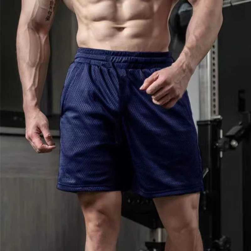 Mens Mesh Shorts Breathable Quick Drying Gym Running Short Pants Solid Color Daily Sports Shorts Men W250215