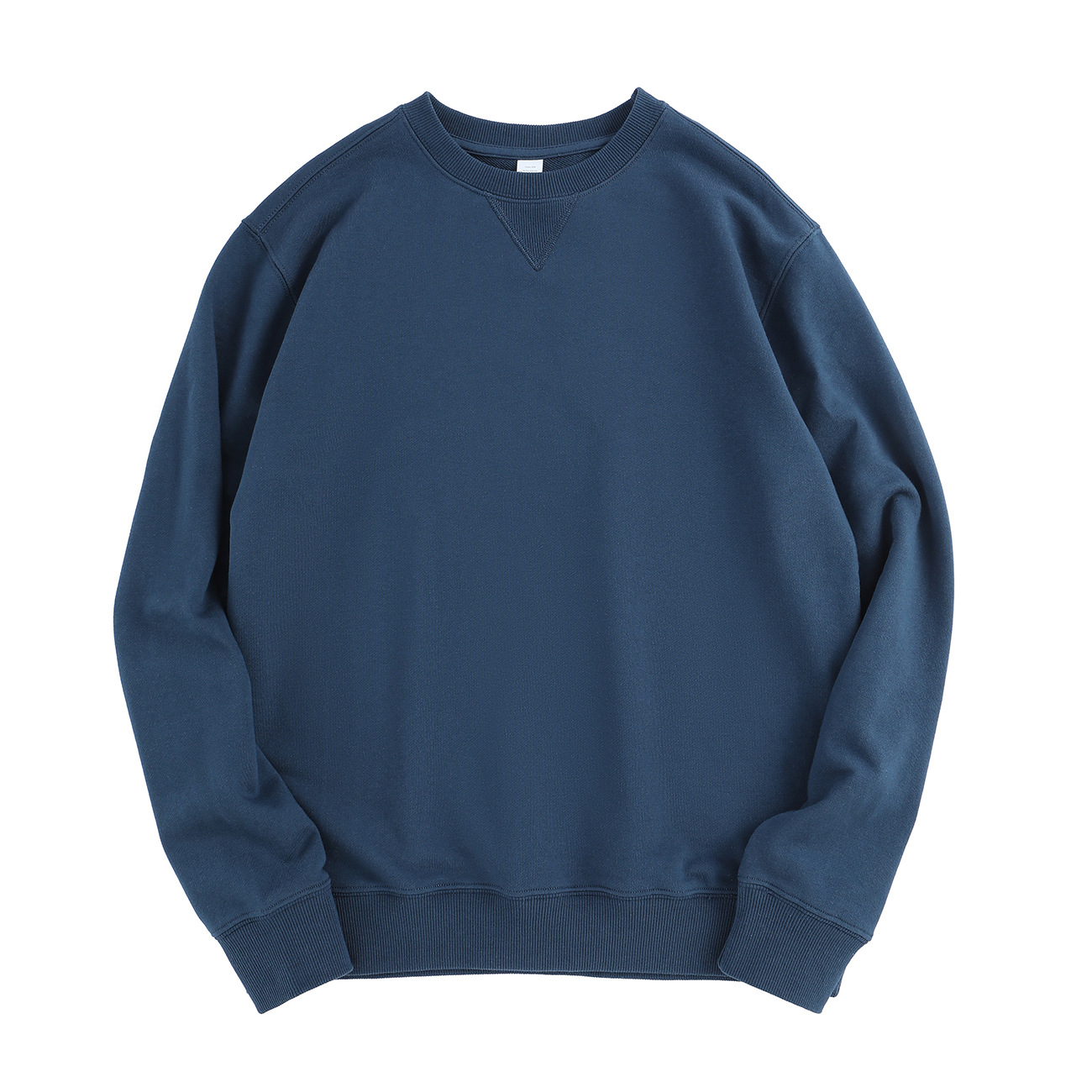 LW02145 Heavy round neck sweatshirt autumn and winter youth trend cotton long sleeve