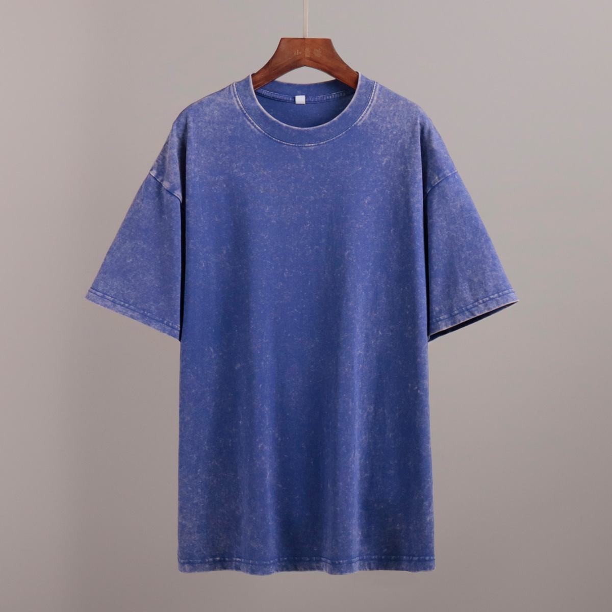 Designer Free Shipping Fashion Trend For Summer 2025 Wearing Loose Casual Round Neck Washed Fleece Short Sleeved T-shirt