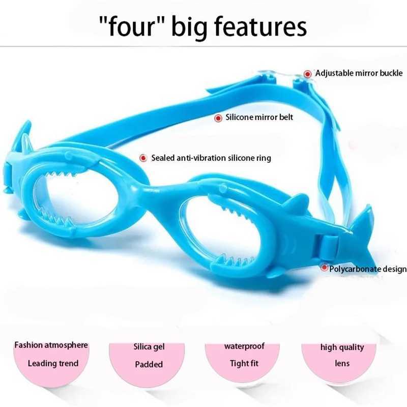 Children Swimming Goggles Anti Fog Waterproof kids clear goggles Arena Natacion Swim Eyewear Boy Girl Professional Swim goggles Z250215
