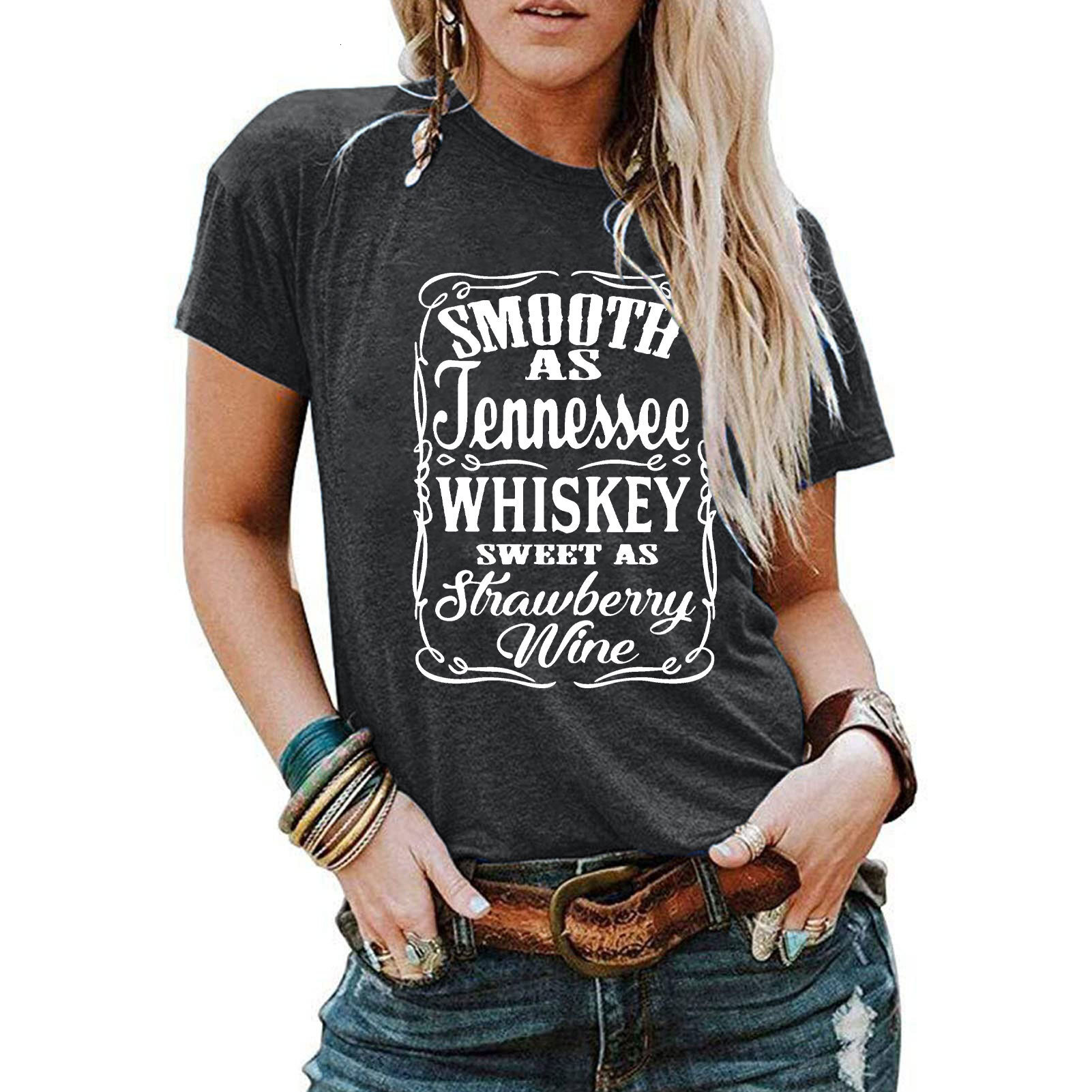 Designer Fashion Trend Spring/summer New Letter Printed Round Neck Loose Short Sleeved T-shirt For Women Top