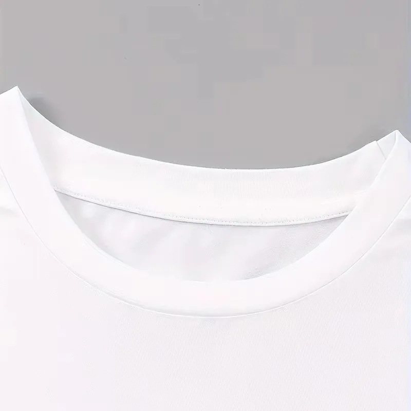 Designer Fashion Trend 2025 New Short Sleeved Valentine's Day T-shirt Men's And Women's Roundneck Top