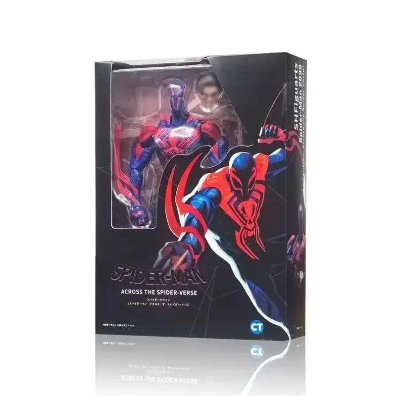 2099 Shf S.H. Figuarts Crosses Spider Verses Part 1 Animation Action Character Model Statue Toy Gift W250214