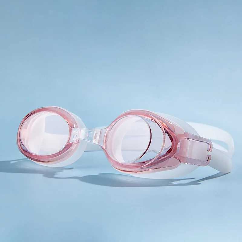 Swimming Goggles Waterproof And Anti-fog Flat Mirrors For Adults And Boys Silicone Swimming Goggles And Diving Goggles Equipment Z250215