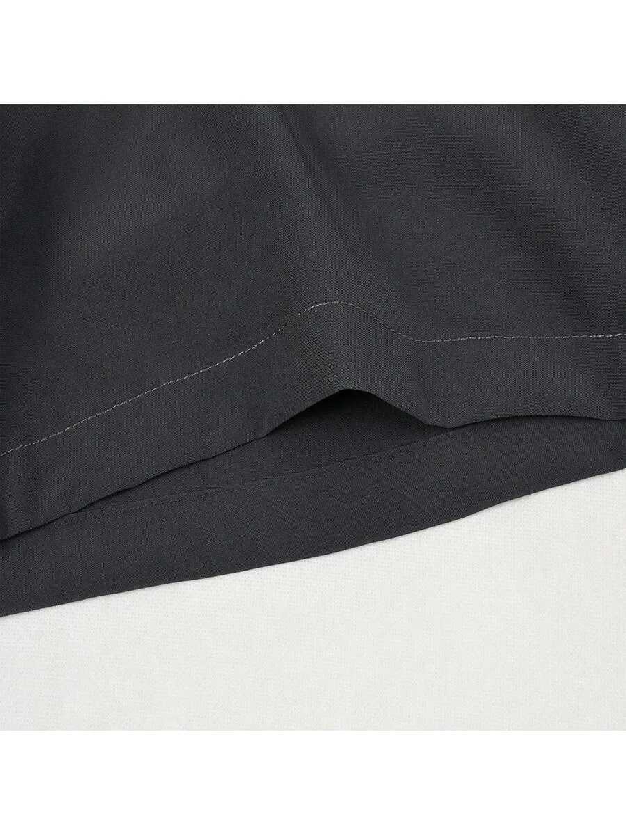 2pcs Mens Swimming Trunks With Compression Liner Stretch Mens Swimwear 2 In Quick Dry Running Gym Swim Shorts For Men W250215