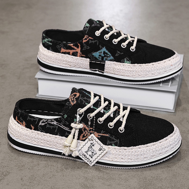 2025 free shipping designer shoes men summer shoes white black casual shoes platform shoes breathable men silp on sneakers trainers skate footwear wit