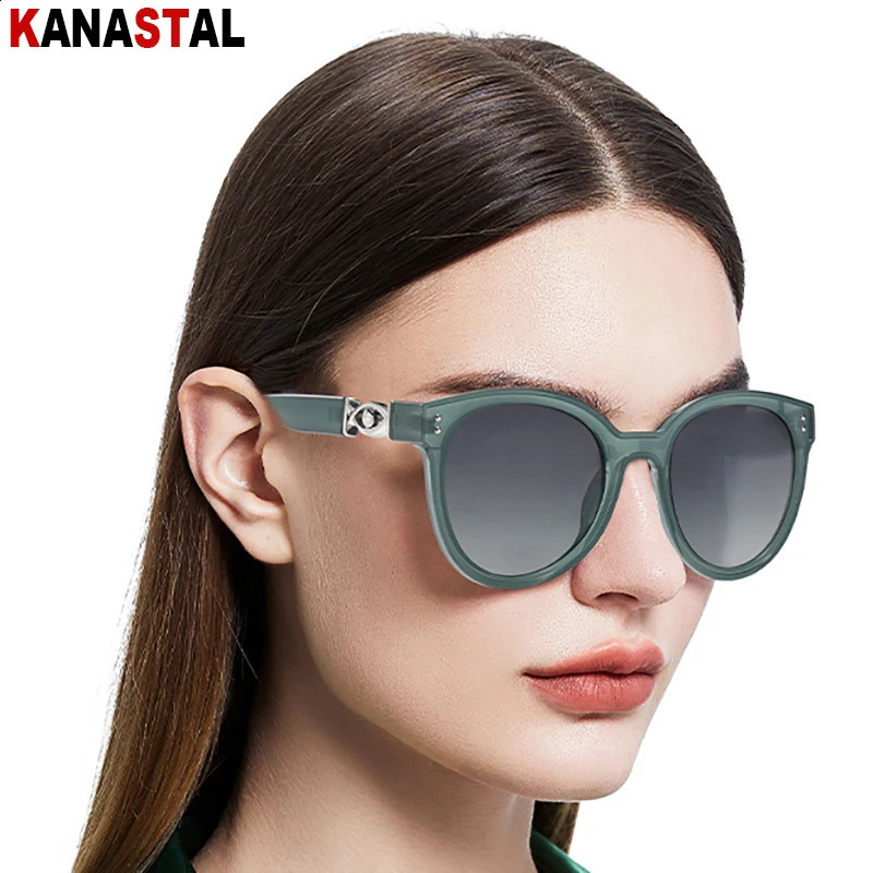 Polarized Sunglasses Women Fashion UV400 Sun Glasses TR90 Men Eyeglasses Frame Sunscreen Beach Travel Anti Shade Eyewear 250214