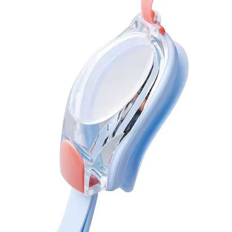 Anti Fog Myopia Swimming Goggles for Adults Kids Professional Pool Glasses Optical Waterproof Eyewear Adjustable Nasal Frame Z250215