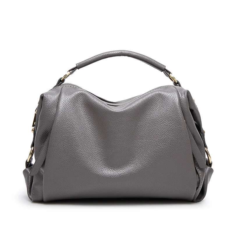 Brand Designer Genuine Leather Handbag Fashion Messenger Casual Shoulder Crossbody Bags For Women Large Capacity Tote Bag