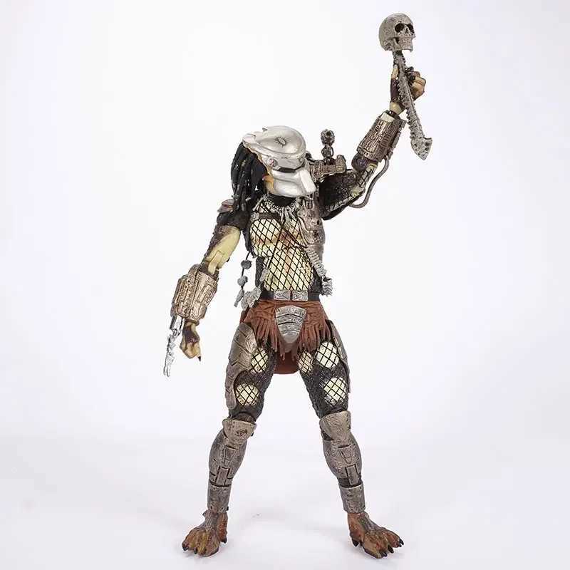 NECA Predator Concrete Jungle Action Figure SCARFACE Clan Leader Warrior Elder Chief Predator Collectable Toys Horror Gifts W250214