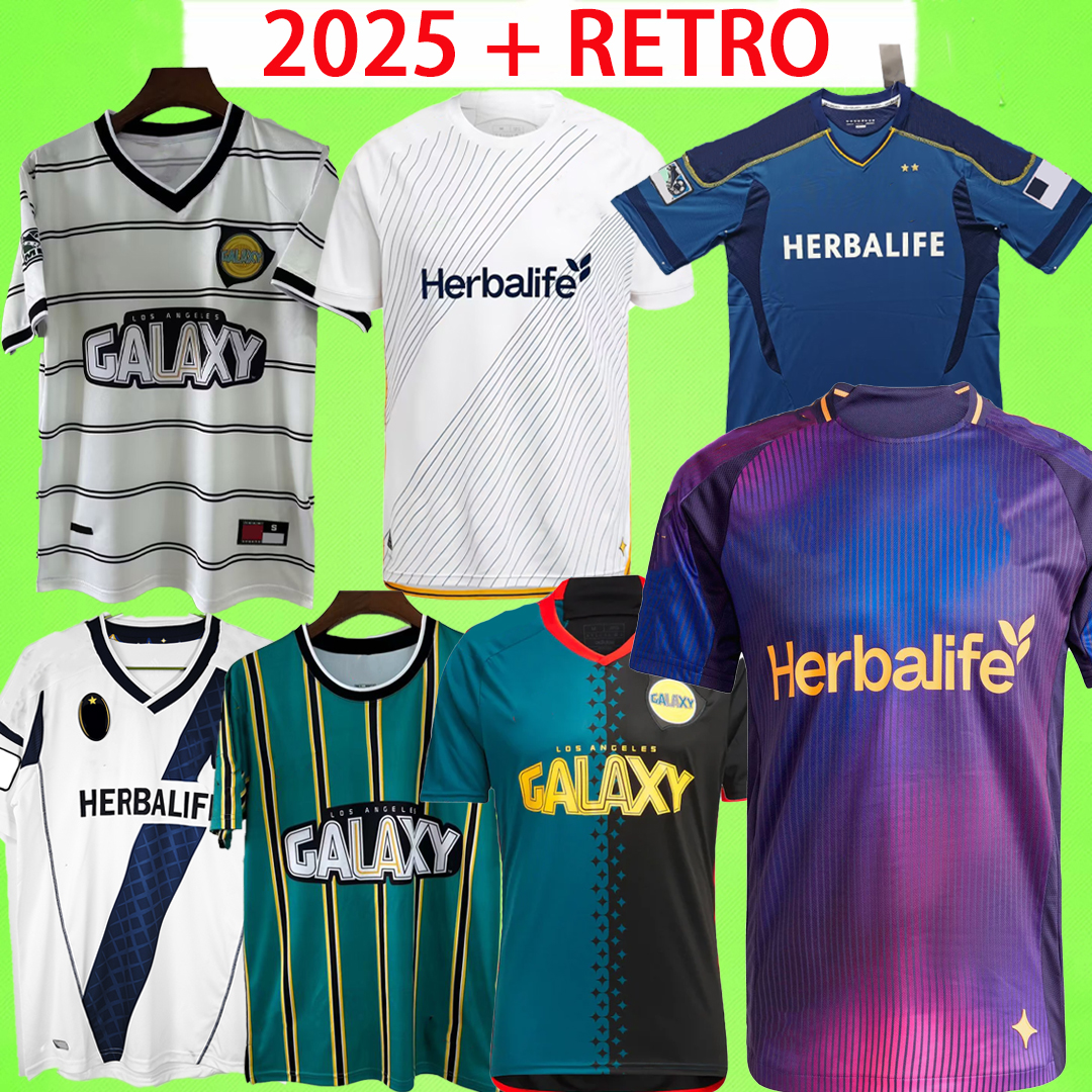 2024 2025 2026 LA Galaxy SOCCER JERSEYS FC 2012 retro 11 12 Fans Player version Los Angeles football shirt 23 24 25 26 97 98 99 kids kit RIQUI PUIG PEC 1997 1999 long sleeve