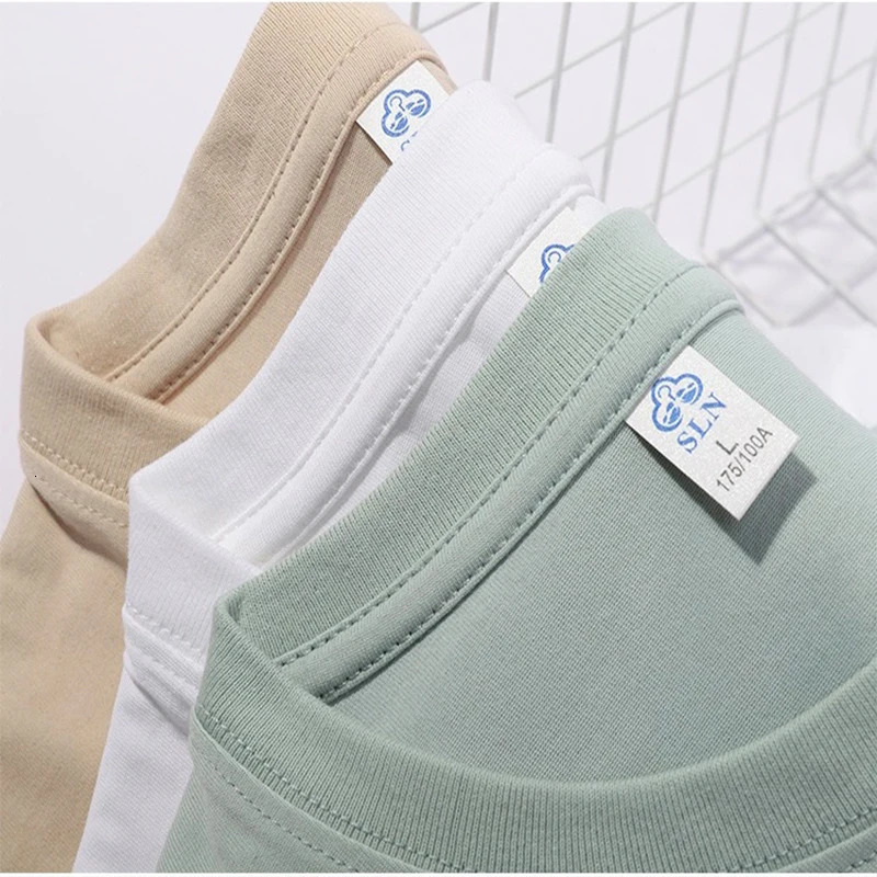 Summer High Street Fashion Letter Printed Short sleeved T-shirt for Men Y2k Retro Harajuku Couple Casual Loose Top 250213