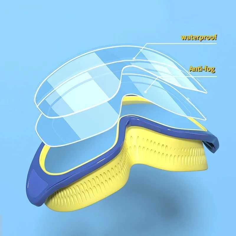 New Children Swimming Goggles Anti-Fog Professional Sports Water Goggles Swim Eyewear Waterproof Kids Swimming Glasses Wholesale Z250215