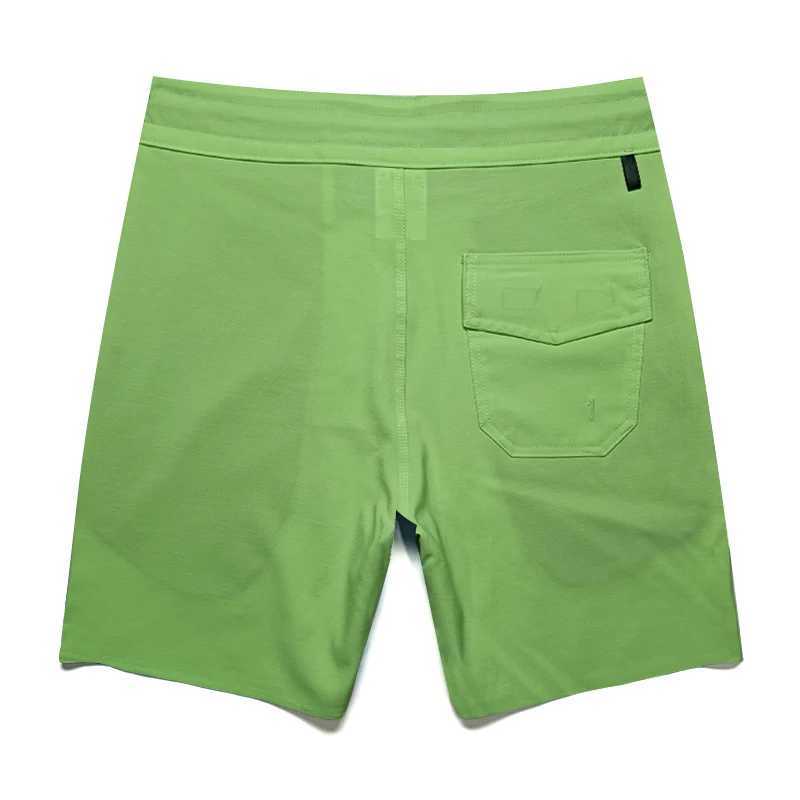 Men Classic Board Shorts 4-Way Strech Waterproof Suit Short Bermuda Swim Trunks Quick-Dry Beach Surf Sports Fitness GYM Short W250215