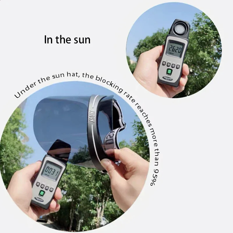 Sun Hat Womens Golf Hat with Silver Sunscreen Lens Original Mens Vacation Hat Outdoor Hiking Leisure Beach Sunshade 250212