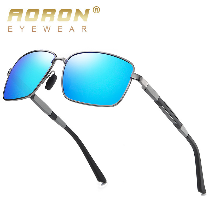 Fashion New Men's Metal Polarized Box Driver's Night Vision Glasses Anti UV designer sunglasses for women