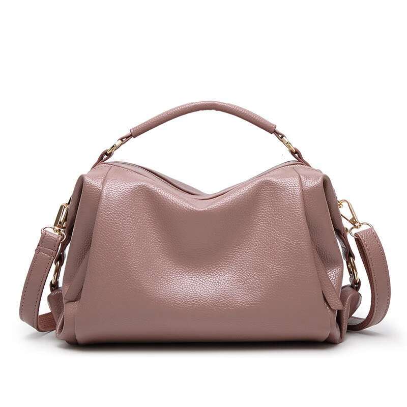 Brand Designer Genuine Leather Handbag Fashion Messenger Casual Shoulder Crossbody Bags For Women Large Capacity Tote Bag