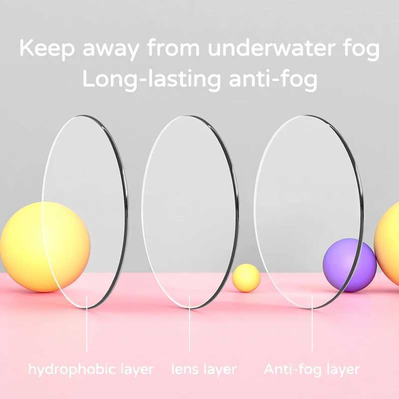 COPOZZ Colorful Swimming Goggles Kids Professional Children Swim Eyewear Anti Fog UV Protection Water Glasses For Boy and Girl Z250215