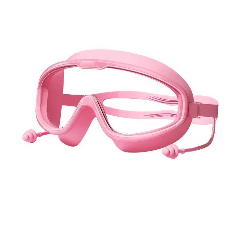 Swim Goggles for Kids Toddler 3-15 Anti Fog No Leak Clear Wide Vision Swim Glasses Boys Girls Pool Beach Swimming Accessories Z250215