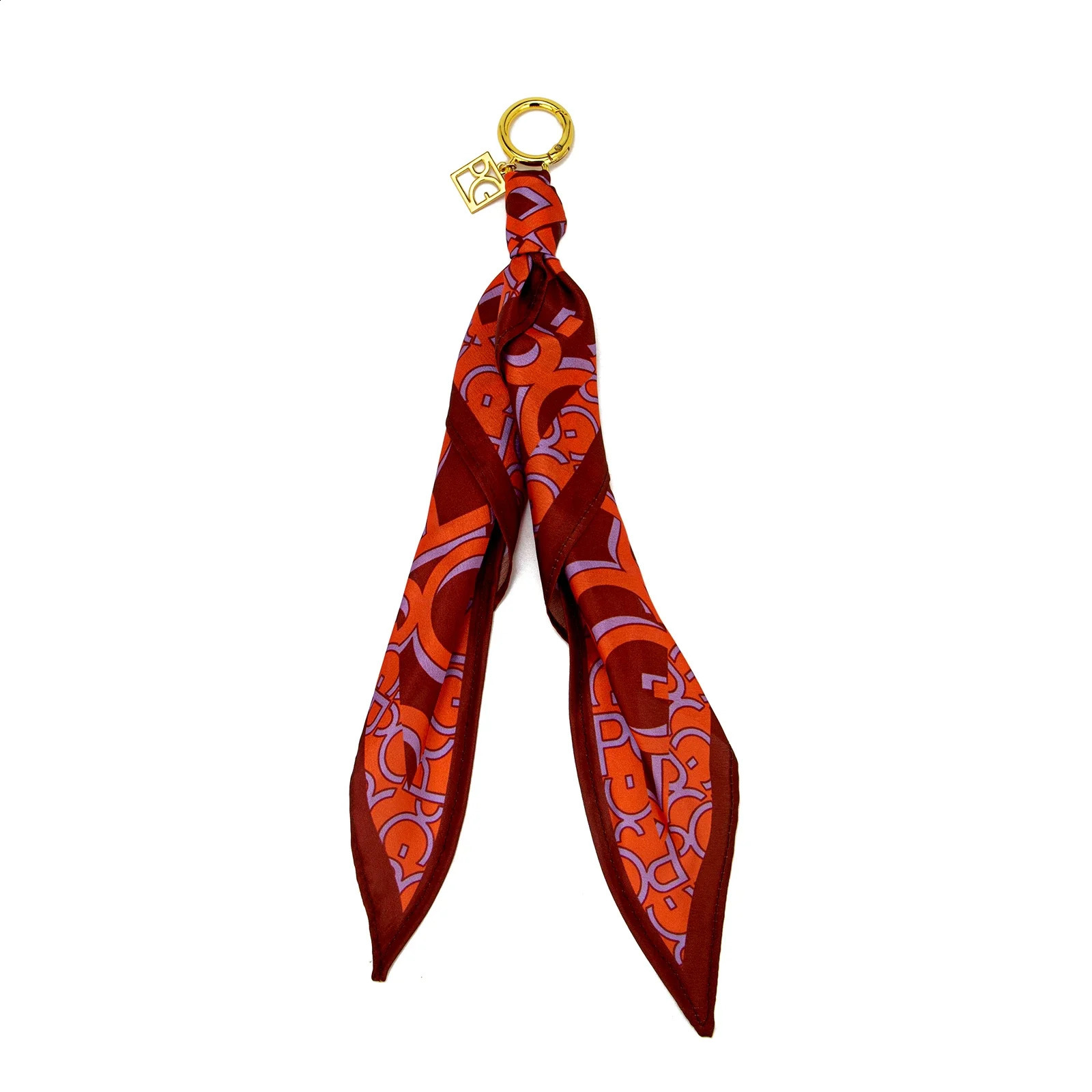 PG Fashion Street Multi Style Luggage Accessories Womens Silk Scarf Accessories Temperature Pendant Luggage Accessories 250214