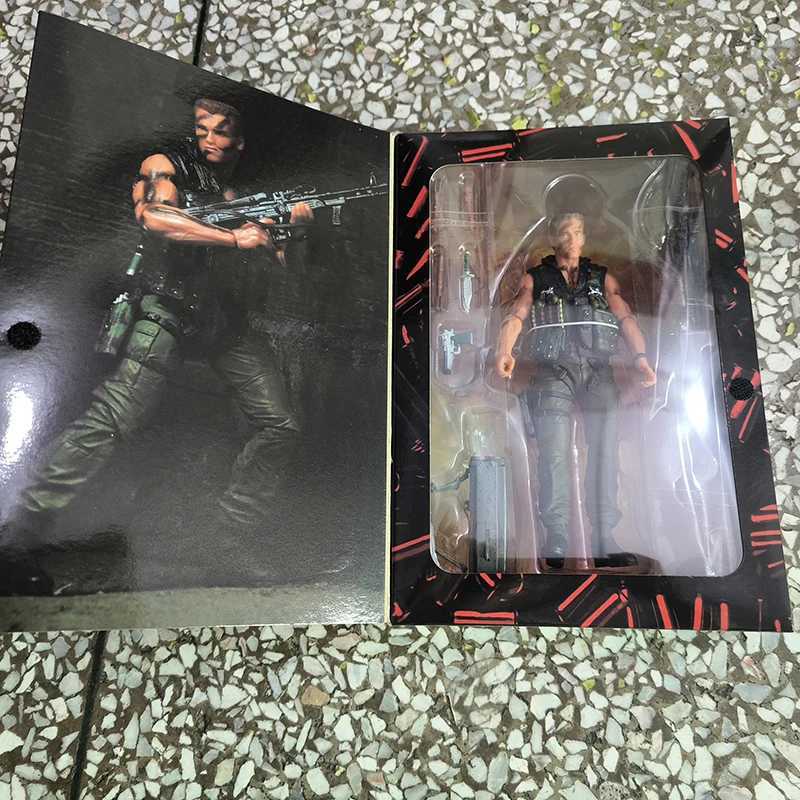Terminator Figure NECA The Terminator Schwarzenegger Judgment Day T-800 Arnold Commando Action Figure Model Doll Christmas Gift W250214