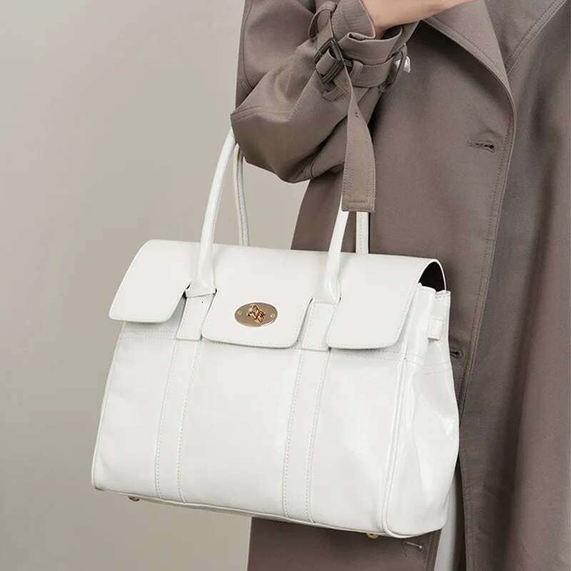 New Design Handbag Soft Genuine Leather Women Top-Handle Large Capacity High Quality Shoulder Bag For Female