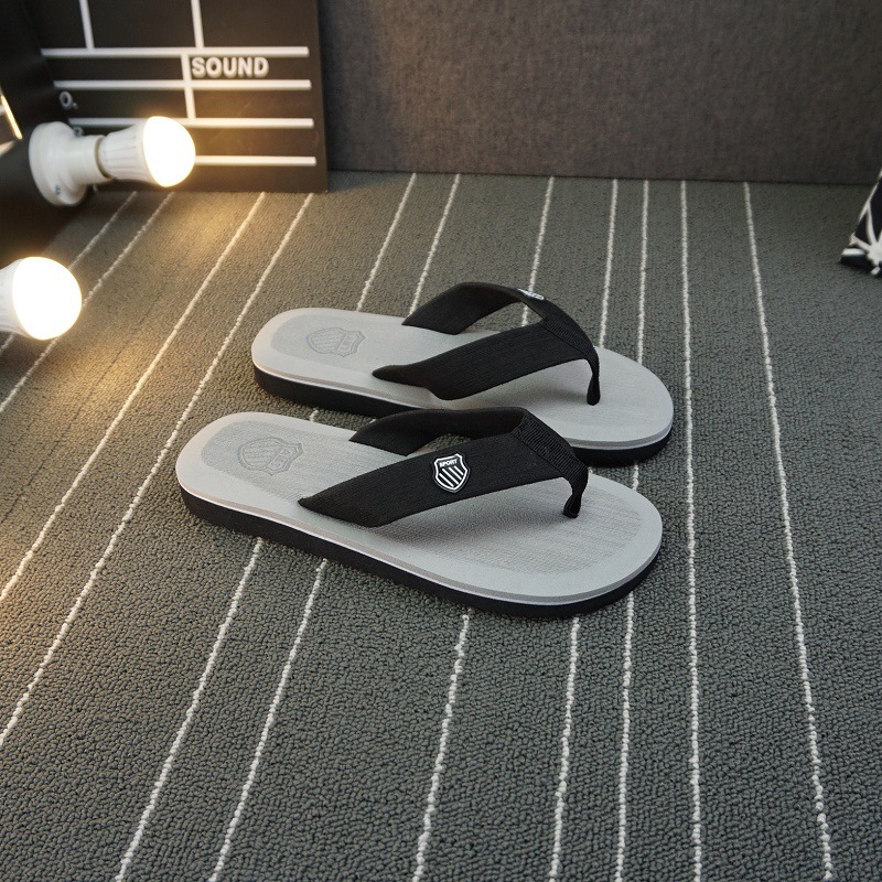 comfortable Summer new cross-border Instagram flip-flops men's casual fashion trend beach flip-flops 2025