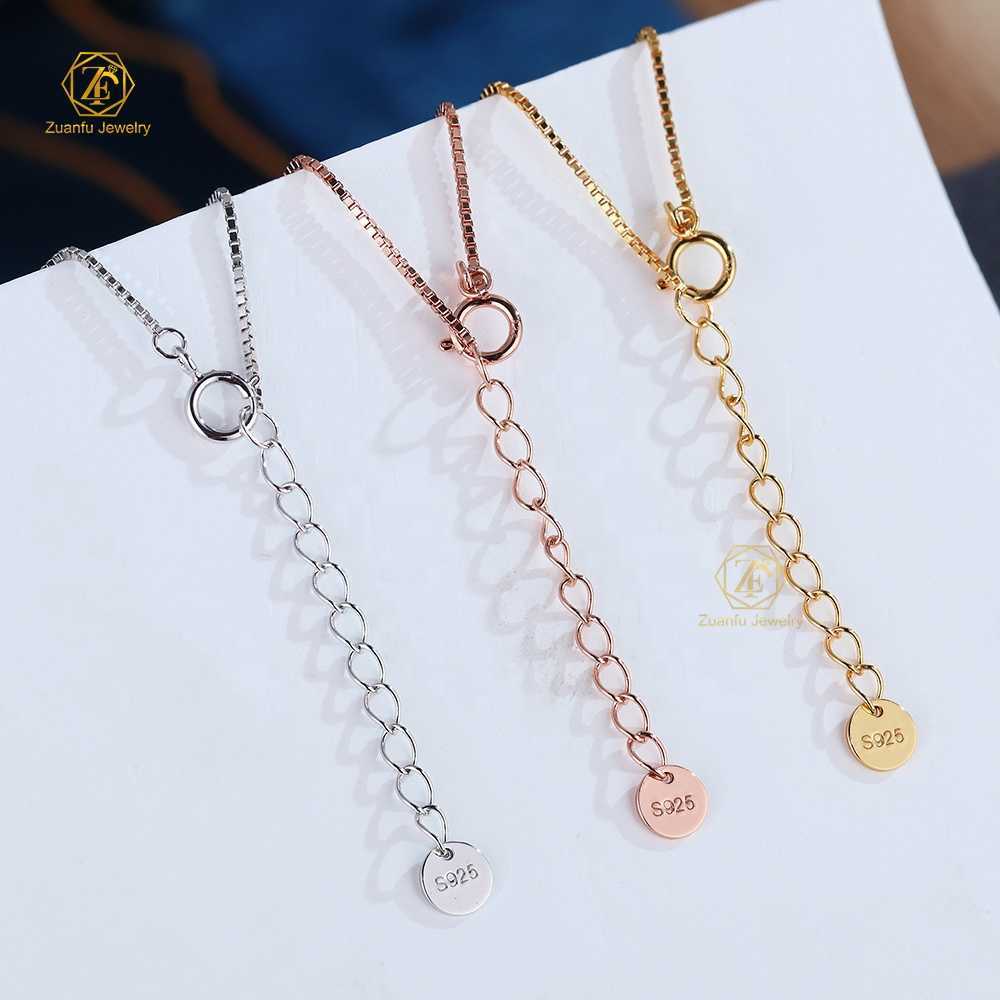Emerald Moissanite Diamond Choker Necklace 925 Silver Plated Real Gold Necklace Jewelry for Women Girls