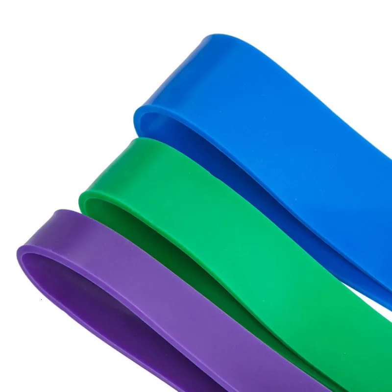 Hard latex resistance band elastic exercise strength pull up auxiliary Pilates fitness equipment training 250213