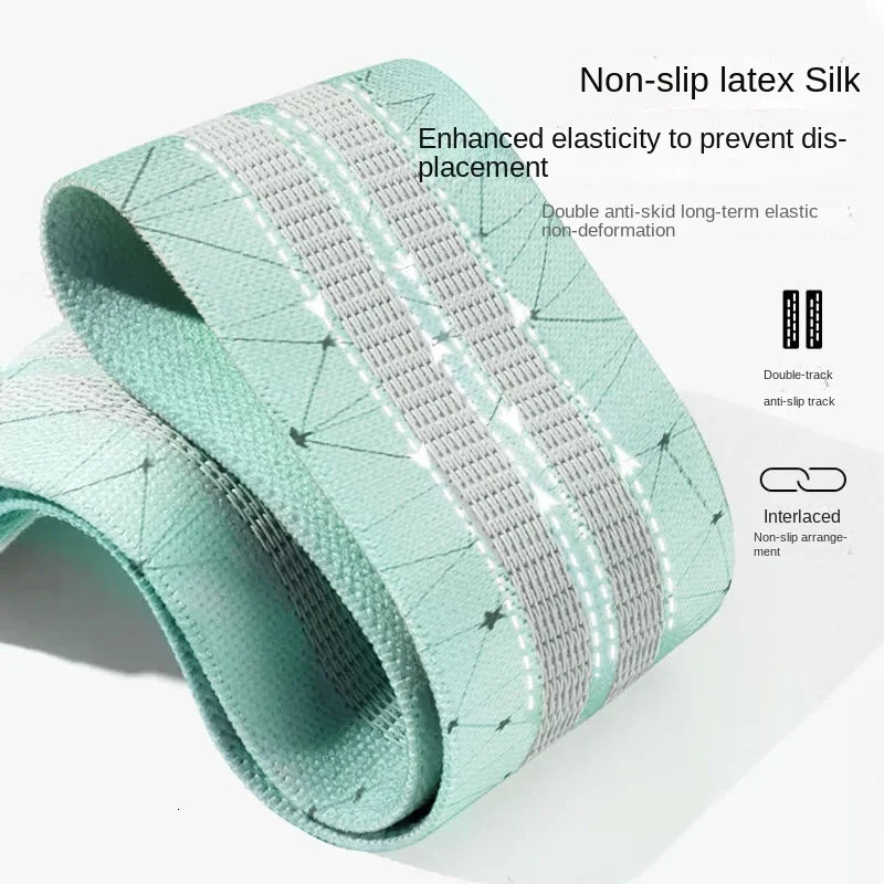 Hip Training Program Resistance Band Elastic Strength Round Female Fitness Male Exercise Stretch Ring Tension 250213