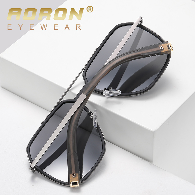 New Polarized Aluminum Magnesium with Large Frame for Men and Women, Color Changing Toad Glasses, Night Vision Driving designer Sunglasses