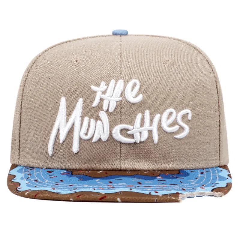 Unisex Letter Embroidery Watermelon Pizza Donuts Printing Hip-hop Hats Outdoor Adjustable Casual Baseball Caps Sunscreen Hat 250214