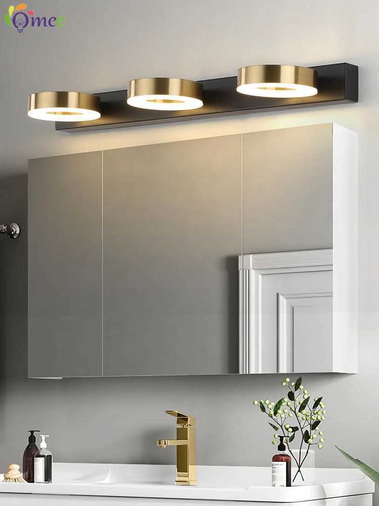 Nordic LED Wall Lamps Indoor Lighting for Mirror Front Lights Bathroom Mirror Cabinets AC220v Dressing Tables Vinaty Wall Lamp Z250214