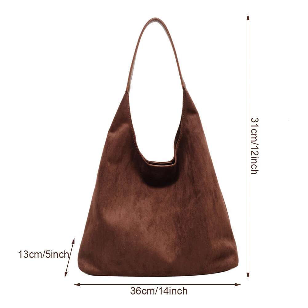 Slouchy Shoulder Women Fashion Anti-theft Tote Bag For Shopping