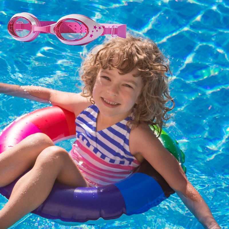 Swimming Goggles Boys Girls Silicone Eyewear Summer Swim Pool Sports Eyewear Children Diving Training Glasses Z250215