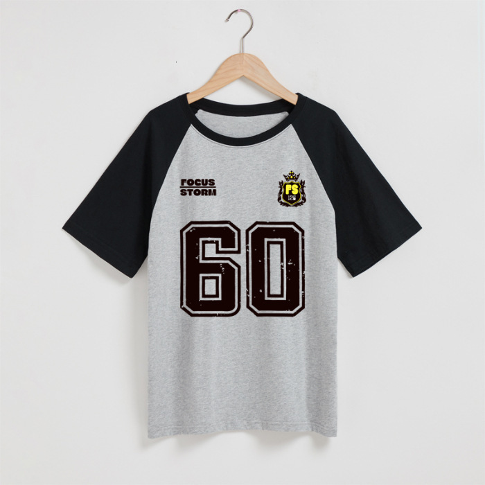 Designer T-shirt With Shoulder Patchwork Printed Short Sleeved Shirt For Women Summer Casual Sports Style Top Loose Knit Trend