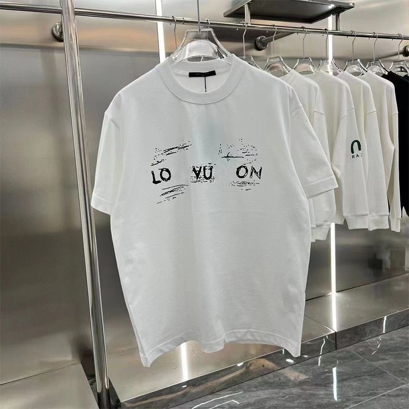 Designer Men's T-Shirt Women's T Shirt Cotton Short-Sleeved Crew Neck Tee Shirts Letter Printed Loose Mens Womens T-Shirts Tees Summer Casual Tops Asian Size Multiple