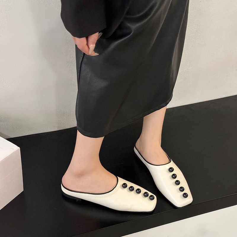Women Casual Shoes Design Sense Simple Style Versatile Flat Bottom Triple Black Beige Free shipping