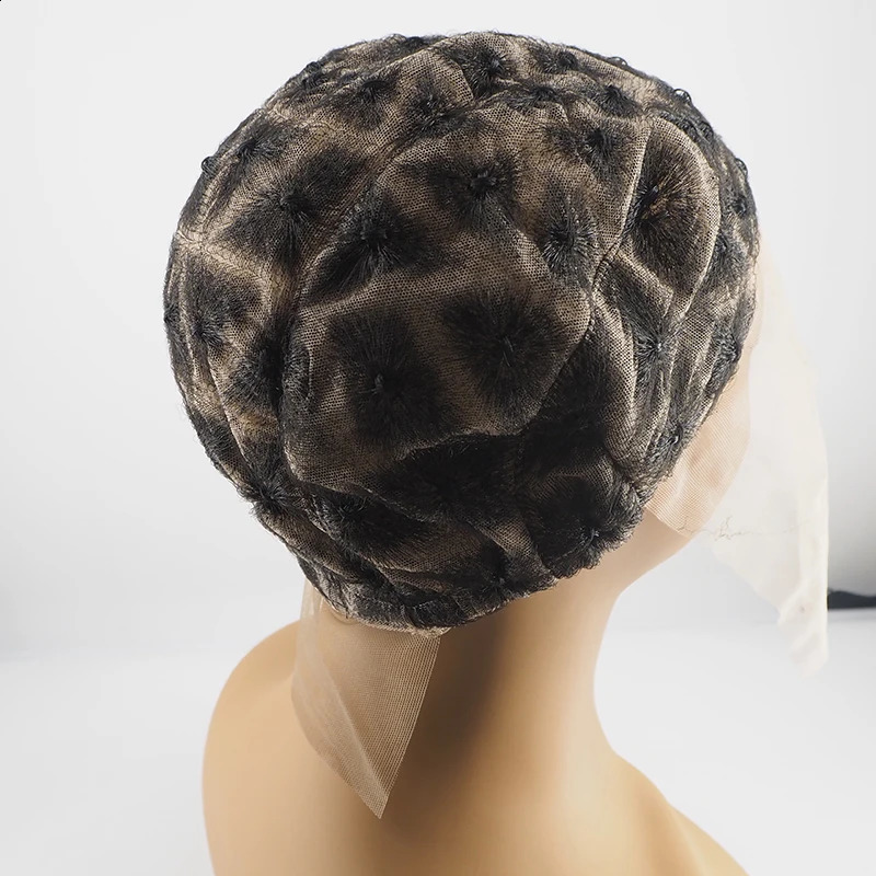 Braiding Wig Cap for Crochet Braids Pre-Parting Lace Braid Wig Caps For Making Wigs 250214