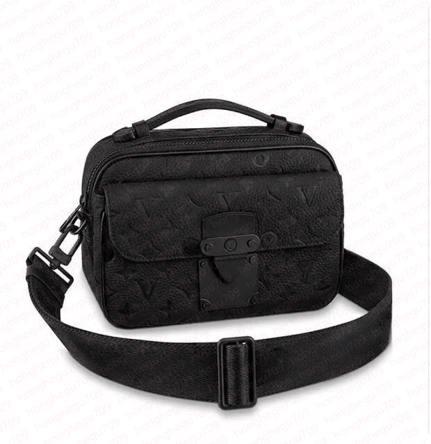 Fashion Designer Bag Lock Bag Crossbody Men's Designer Messenger Bag Embossed Shoulder Messenger Messenger Bag Handbag Luxury Crossbody Purse Purse M46246