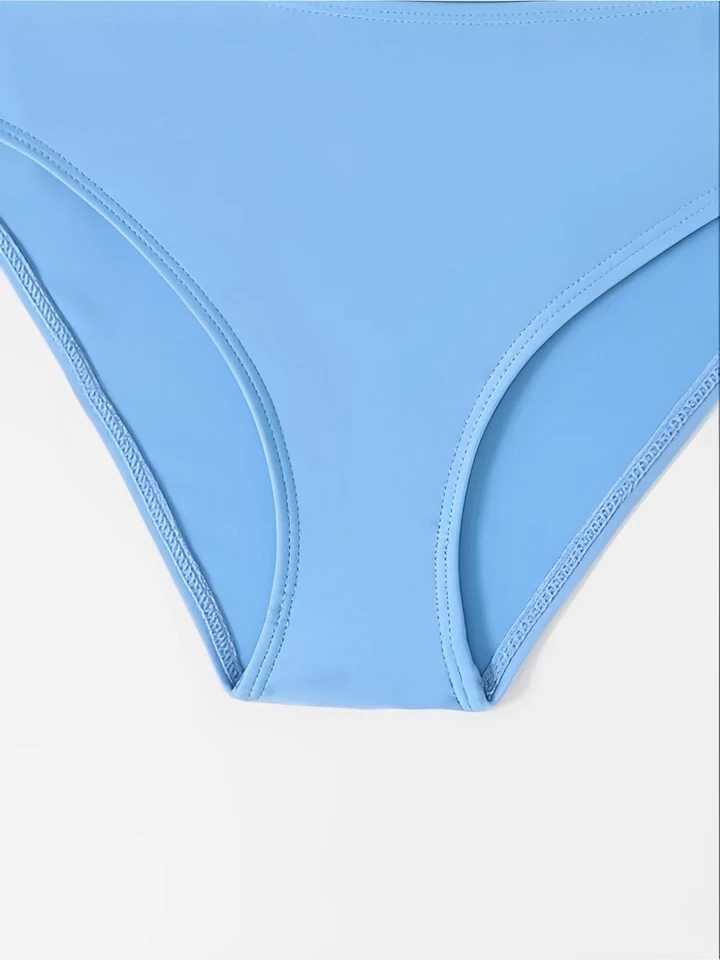 2025 3 Pieces Girls Swimsuit Kids Swimwear Female Long Sleeve Beach Dress Pants Childrens Bathers Bathing Swimming Swim SuitXJ250214