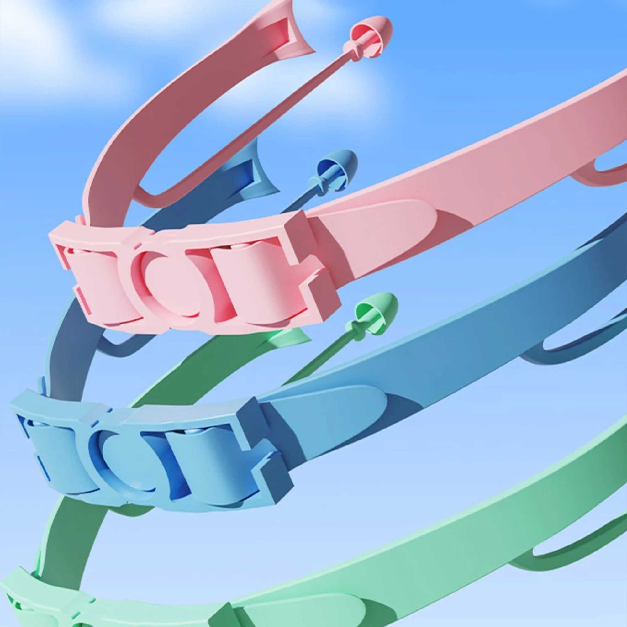 Childrens small frame swimming goggles with earplugs Childrens anti-fog swimming glasses Boys Girls Pool beach glasses Z250215