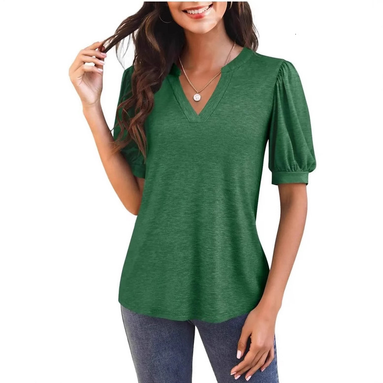 Designer Free Shipping Fashion Versatile Trend 2025 New Women V-neck Casual Long Sleeved T-shirt