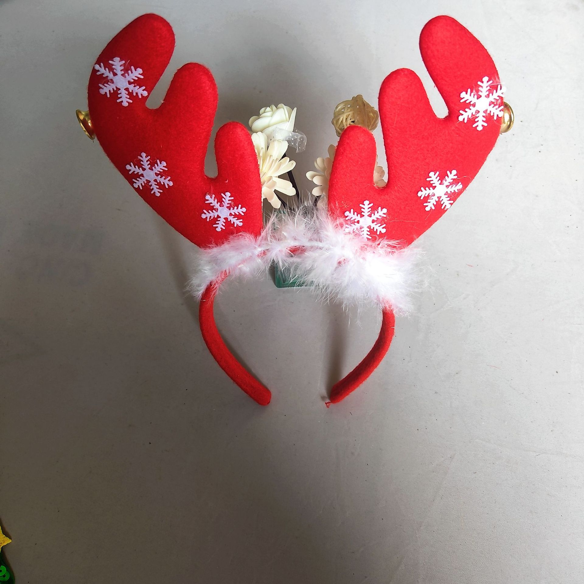 Cute Cartoon Cat Ear Headband for Kids - Bowknot Christmas Hair Accessory