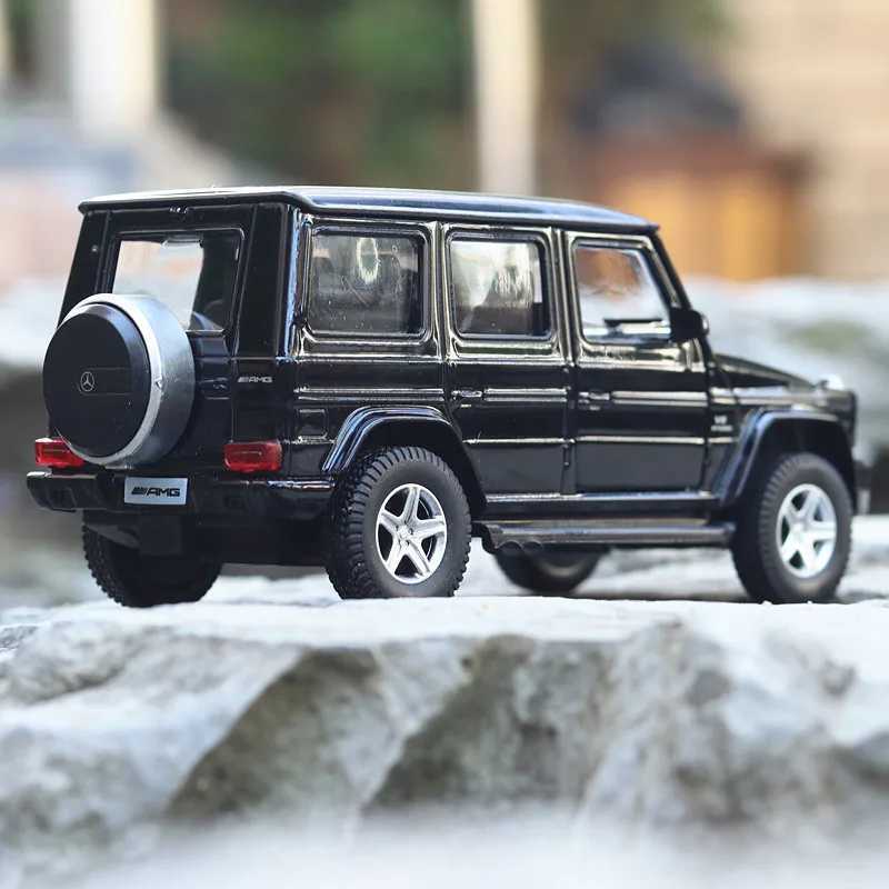 1/36 Mercedes-Benz G63 Car Models Toys Alloy Diecast Toy SUV Model Pull Back Off-road Vehicles For Childrens Gifts CollectionT250215