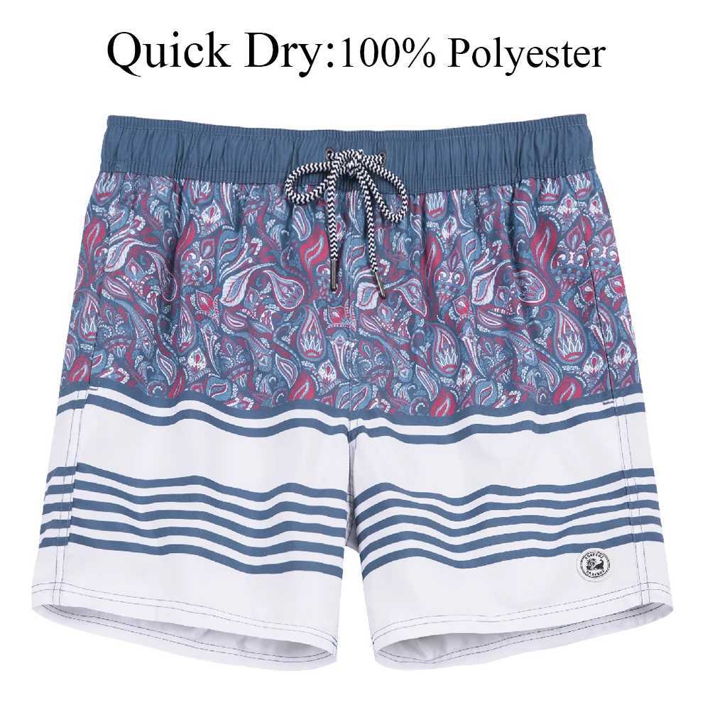 SURFCUZ Mens Swim Trunks Quick Dry Beach Board Shorts Swimwear Beachwear with Pockets and Mesh Lining Summer Mens Swim Shorts W250215