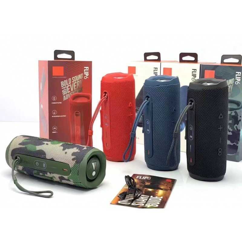 Flip6 Kaleidoscope Bluetooth Speaker Wireless Mini Outdoor Portable High and Low End Audio subwoofer Y250215