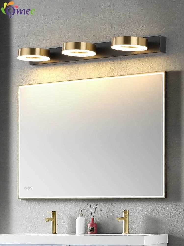 Nordic LED Wall Lamps Indoor Lighting for Mirror Front Lights Bathroom Mirror Cabinets AC220v Dressing Tables Vinaty Wall Lamp Z250214