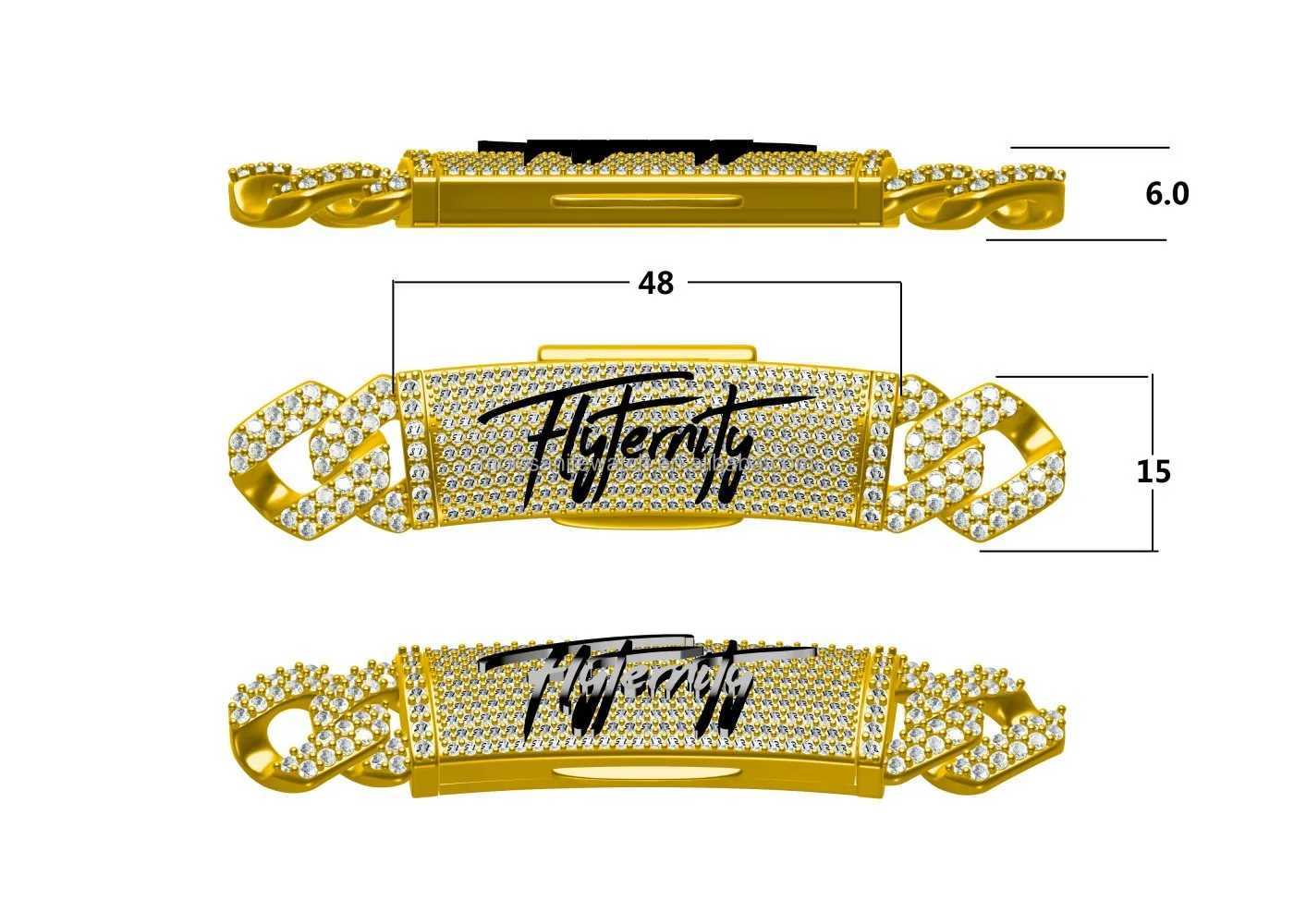 Hip Hop Jewelry Mens Iced Custom Cuban Chain S925 Sterling Silver Vvs Moissanite Luxury Cuban Chain Necklace